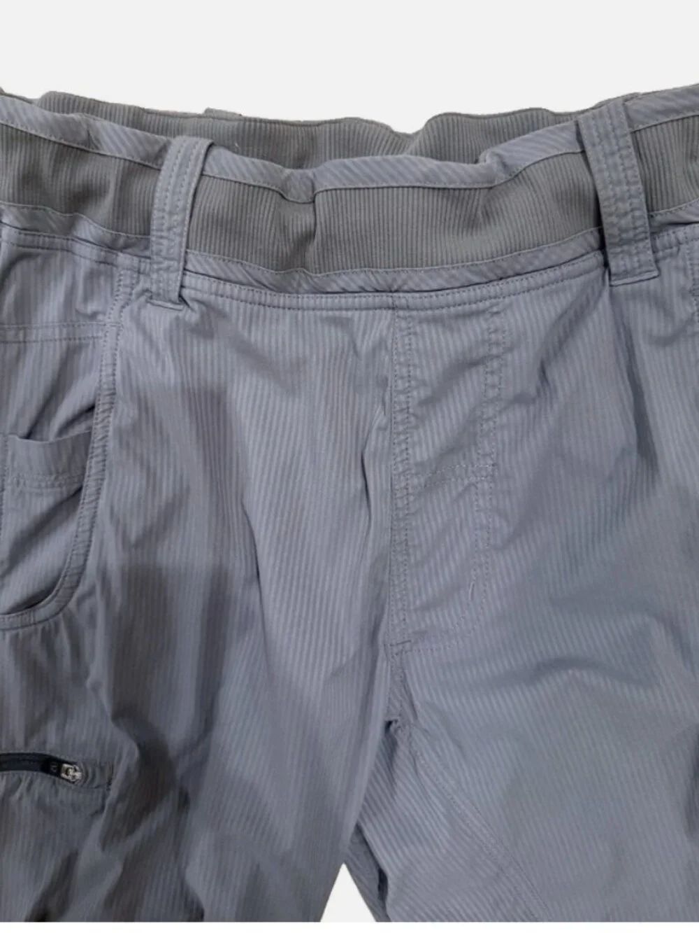 Women's Lululemon Active Drawstring Waist Pants Size M Charcoal Gray
